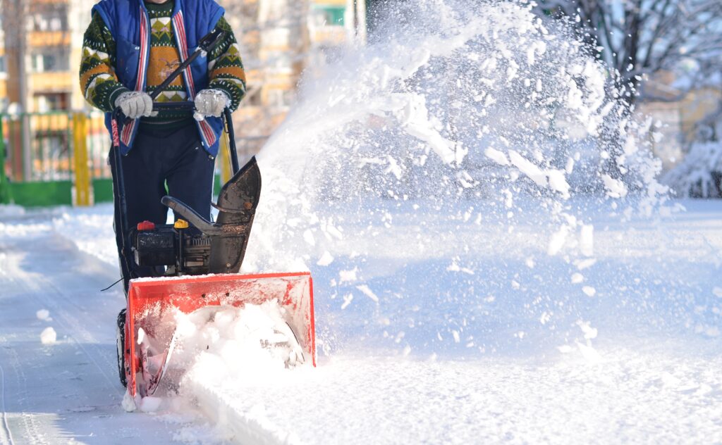 Commercial snow removal in Ogden, Utah