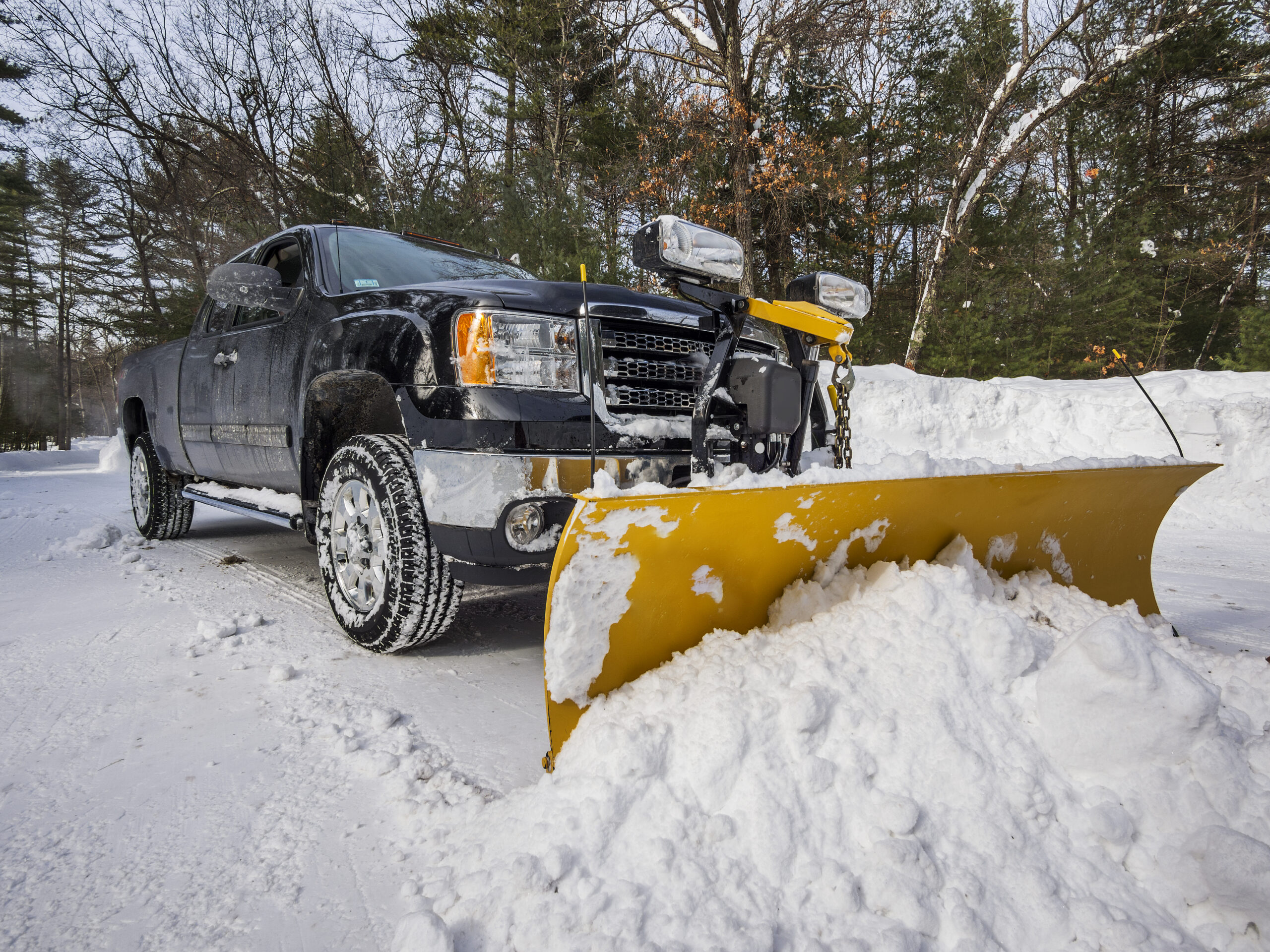 Commercial snow removal in Ogden, Utah